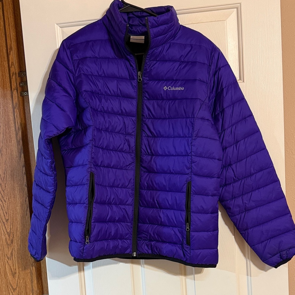 Columbia Vibrant Purple Puffer Jacket